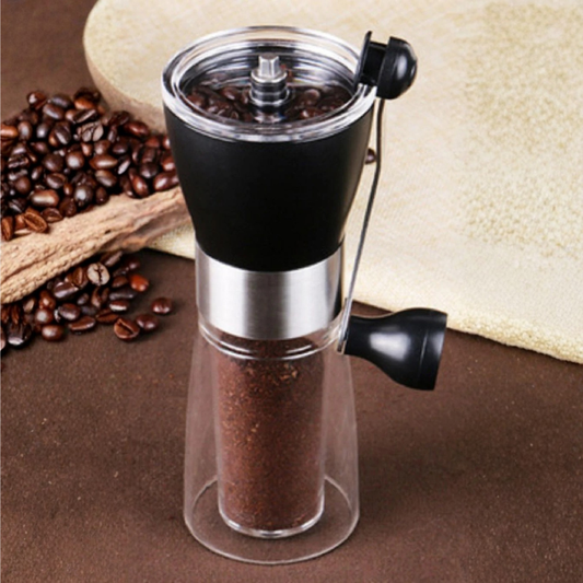 Handheld Coffee Grinder Mill with Ceramic Burrs Manual Grinder for Coffee, Tea, Herbs and Spices